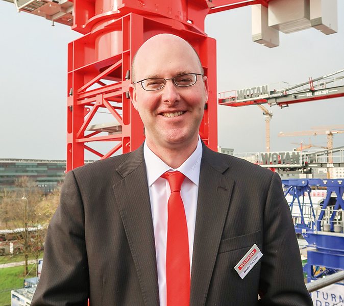Wouter van Loon, Leiter Produktmanagement bei Wolffkran