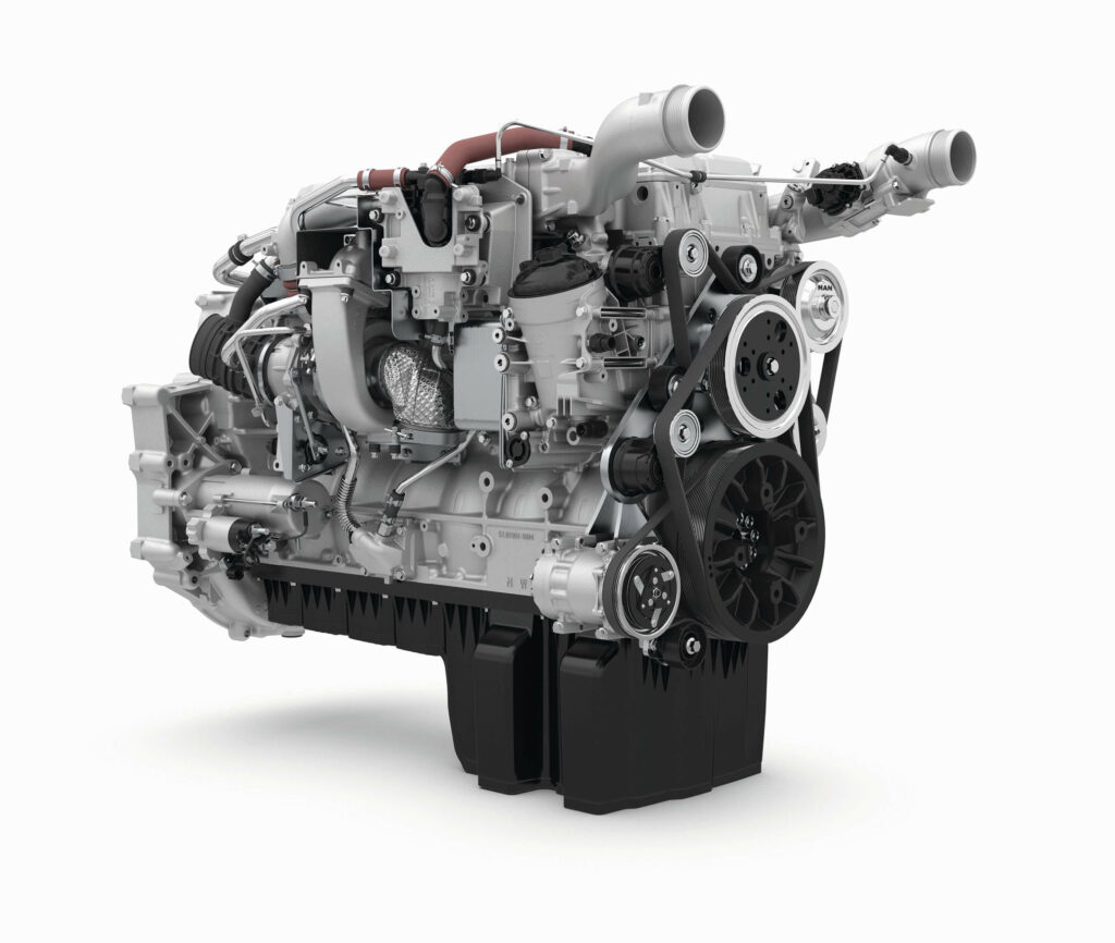 9-l-Reihensechszylinder Dieselmotor von MAN