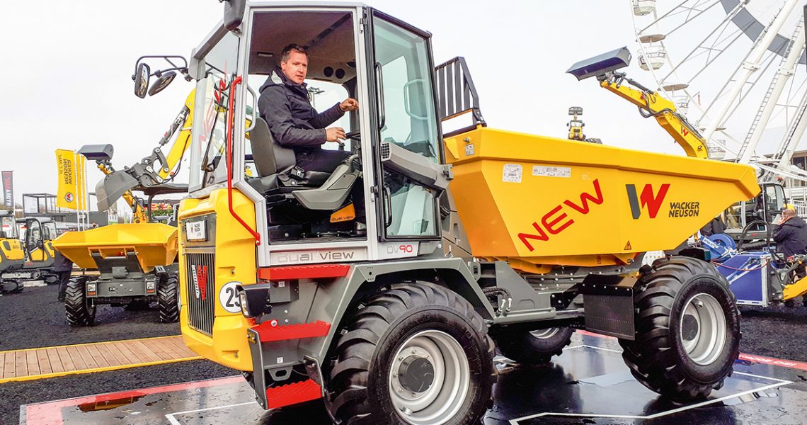 Dual-View Raddumper von Wacker Neuson