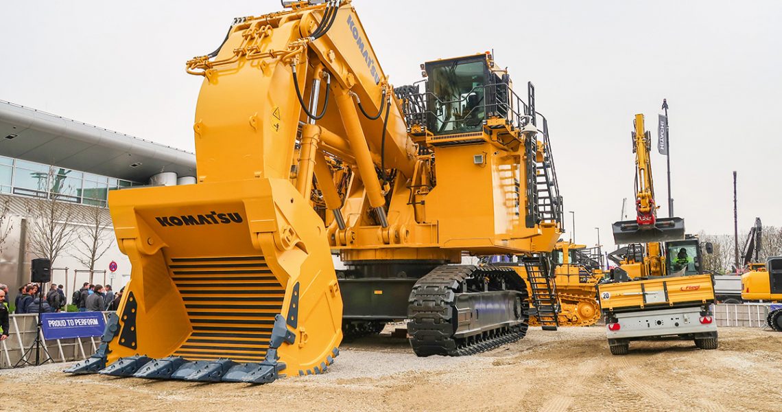 Gewinnungsbagger PC4000-11 Tier 4 final von Komatsu