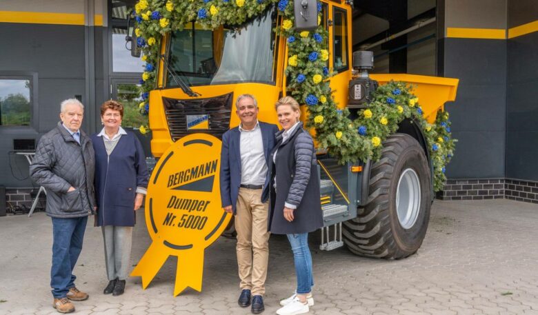 5.000sten Dumper gefeiert