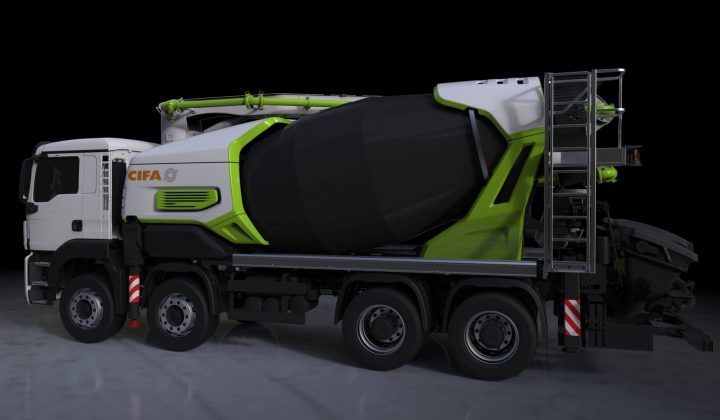 Fahrmischerpumpe mit Plug-in-Hybrid