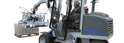 Elektrische Verlegemaschine mit sieben Arbeitsstunden Laufzeit