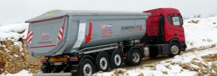 Scania R 500 XT 4×2 Bausattel mit SAF-Trak Aufliegerachse