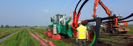 Verlegepflug für Erdkabel