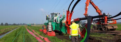 Verlegepflug für Erdkabel