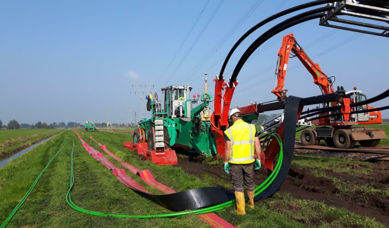 Verlegepflug für Erdkabel