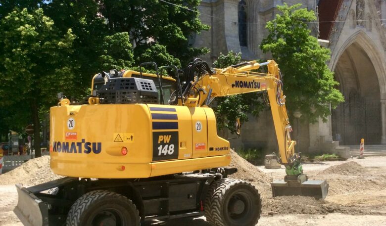 Ideal für Innenstadt-Baustellen