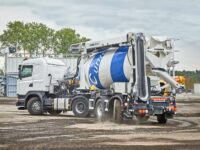 Liebherr: Fahrmischer als Sattelauflieger