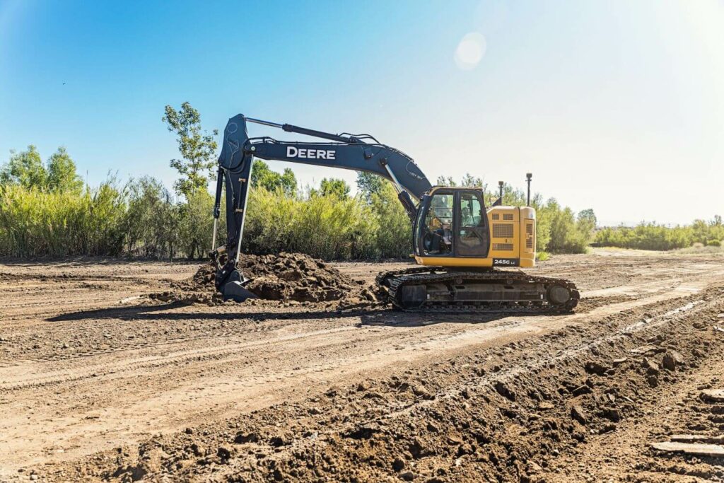 3D-Nachrüstlösung für Bagger von Topcon