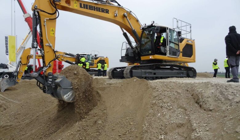 Liebherr-Raupenbagger Generation 8