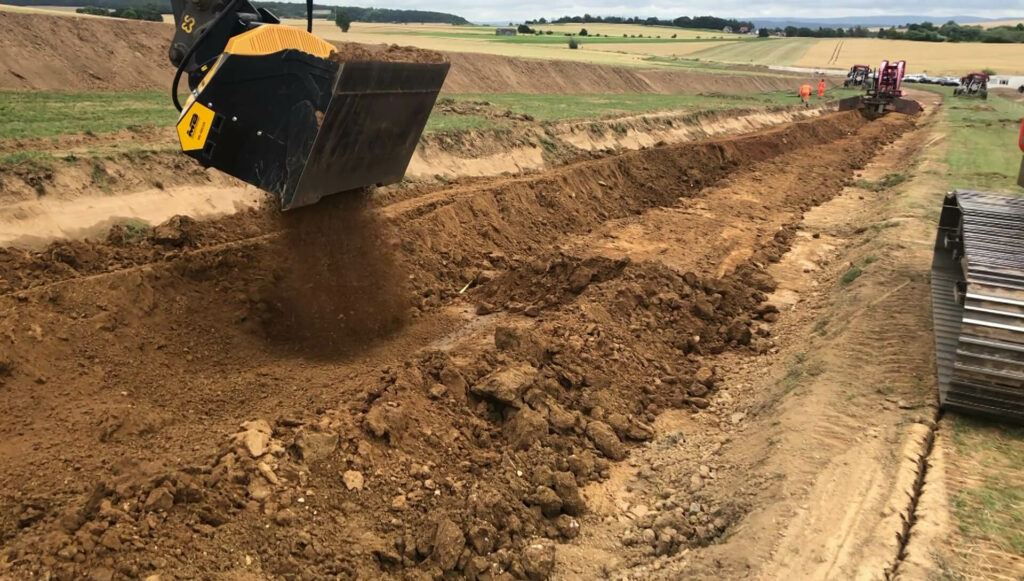 Schaufelseparator von MB Crusher