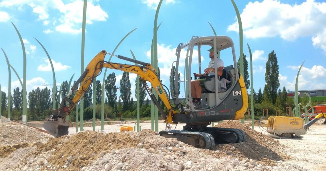 1,7-t-Bagger von Wacker Neuson