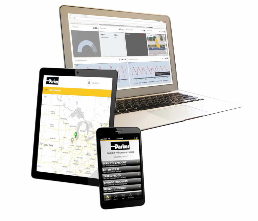 Mobile-IoT-Lösung von Parker Hannifin