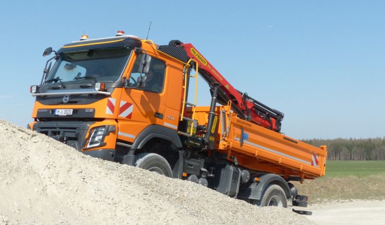 Geländegängigkeit des Volvo FMX 460 4x4