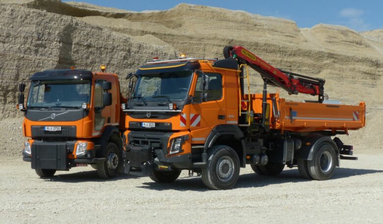 Volvo FMX 460 4×4 und FL 280 4×4 im Vergleich