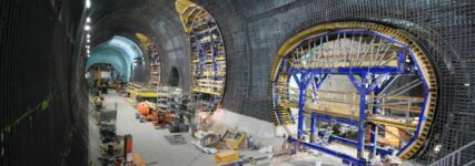 Doka-Schalungstechnik für Tunnelbetonbau