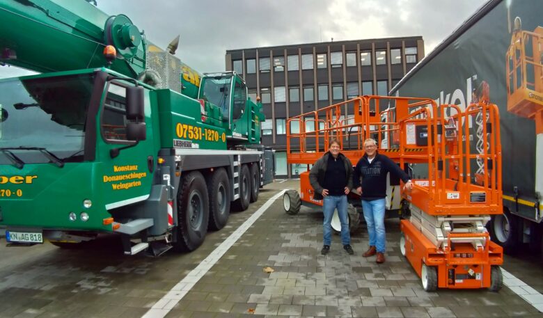 Neue Elektro-Arbeitsbühnen im Gräber-Mietpark