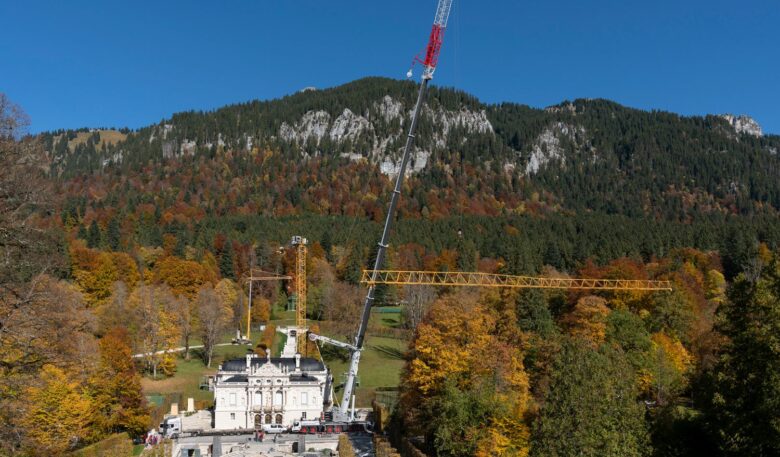 Königlicher Einsatz am Schloss Linderhof