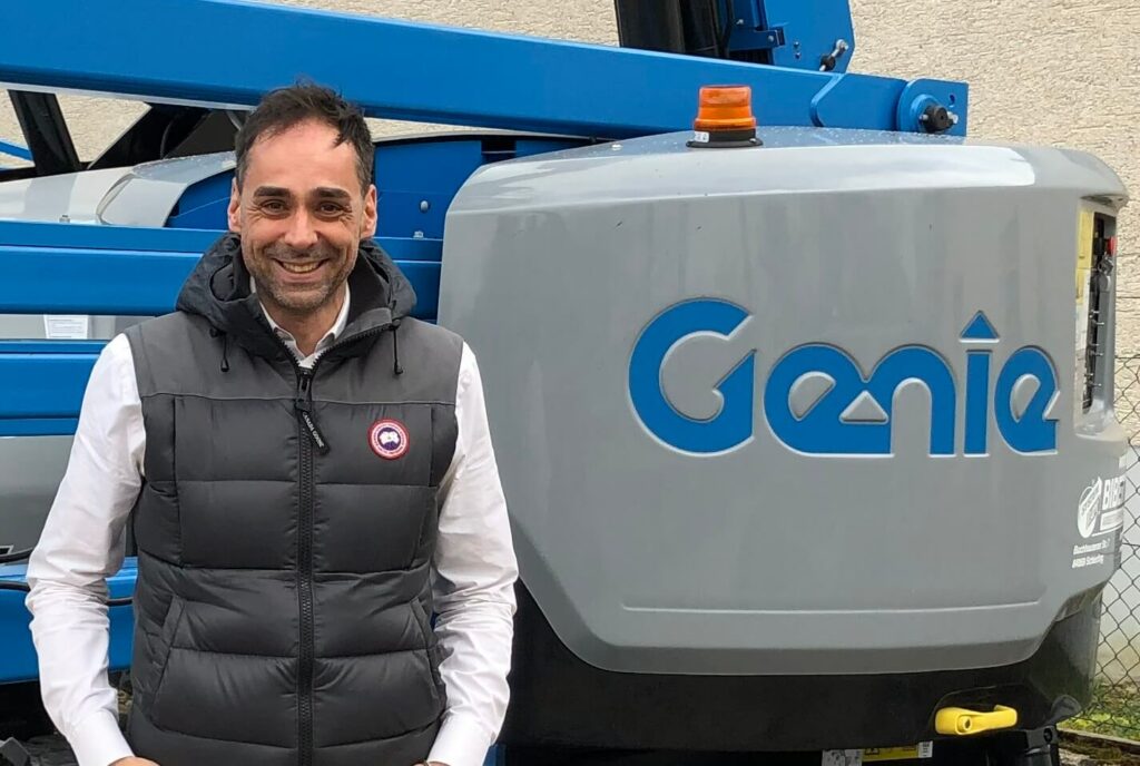 Genie-Vertriebsmanager Markus Bandura