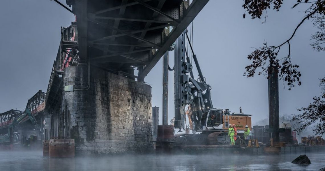 Großdrehbohrgerät LB 36 von Liebherr