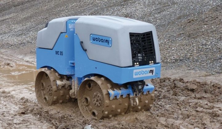Grabenwalze MC 85 von Weber MT