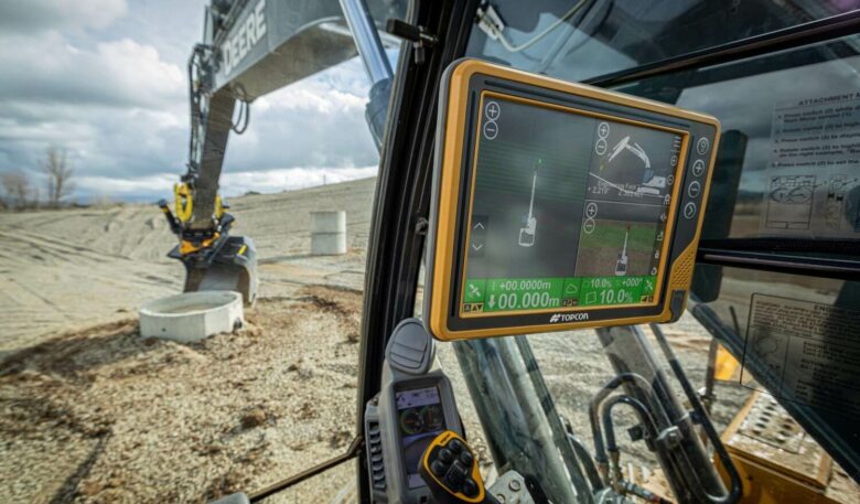 Topcon Maschinensteuerung erweitert