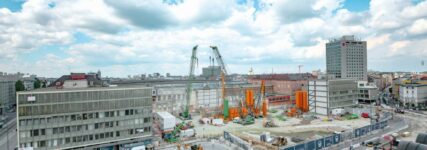 Baugrubenumschließung am Münchner Hauptbahnhof