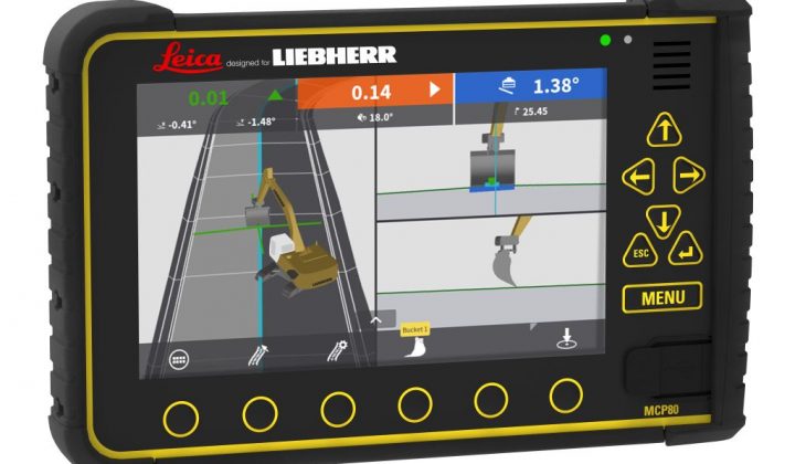 Liebherr, Partnerschaft mit Leica Geosystems