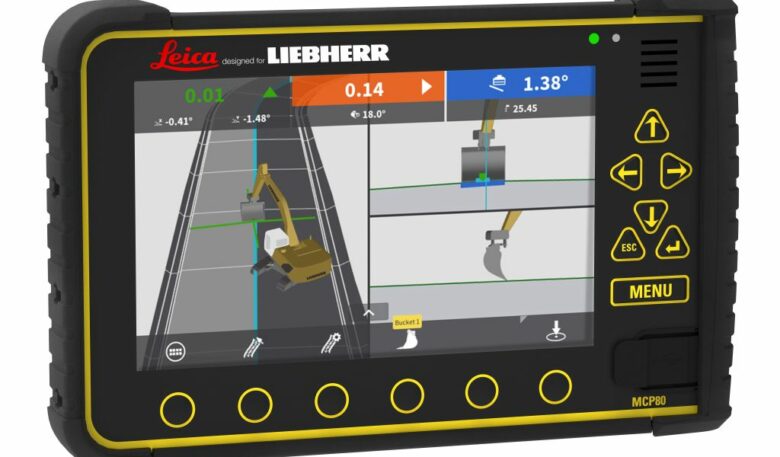 Liebherr arbeitet mit Leica Geosystems zusammen