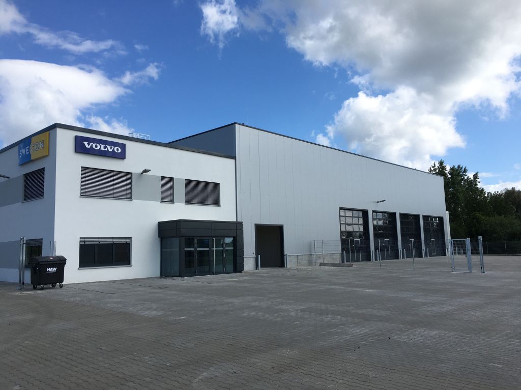 Swecon mit neuer Adresse in Berlin Swecon Baumaschinen, neuer Standort