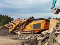 Rockster-Brecher überzeugt im Baustoff-Recycling