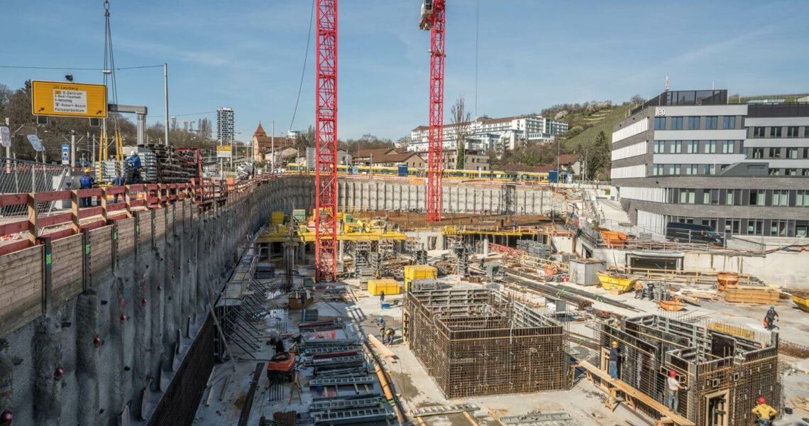 Baustelle LEO-Campus Stuttgart