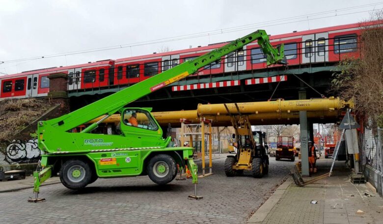 Hydraulikstützen erobern neues Einsatzgebiet