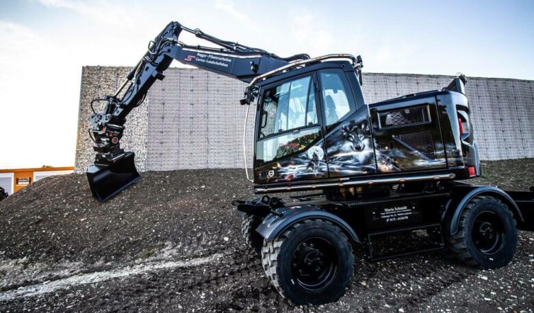 Truckstyling trifft Baumaschine