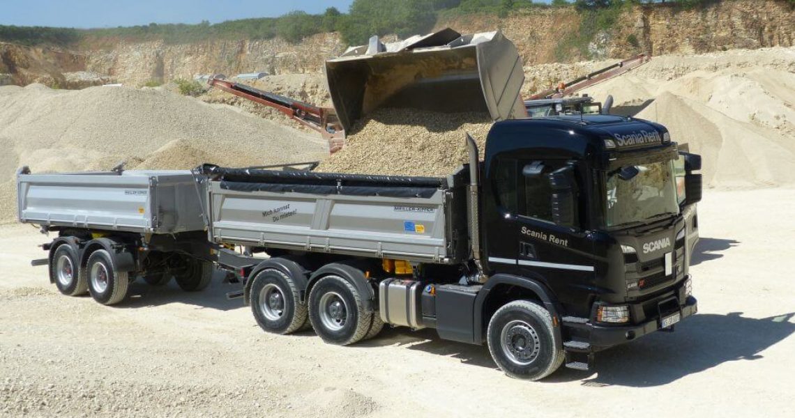 Scania Kipper G 450 XT