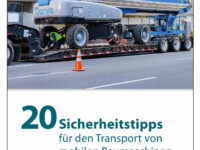 Nützlich Sicherheitstipps für Baumaschinentransporte