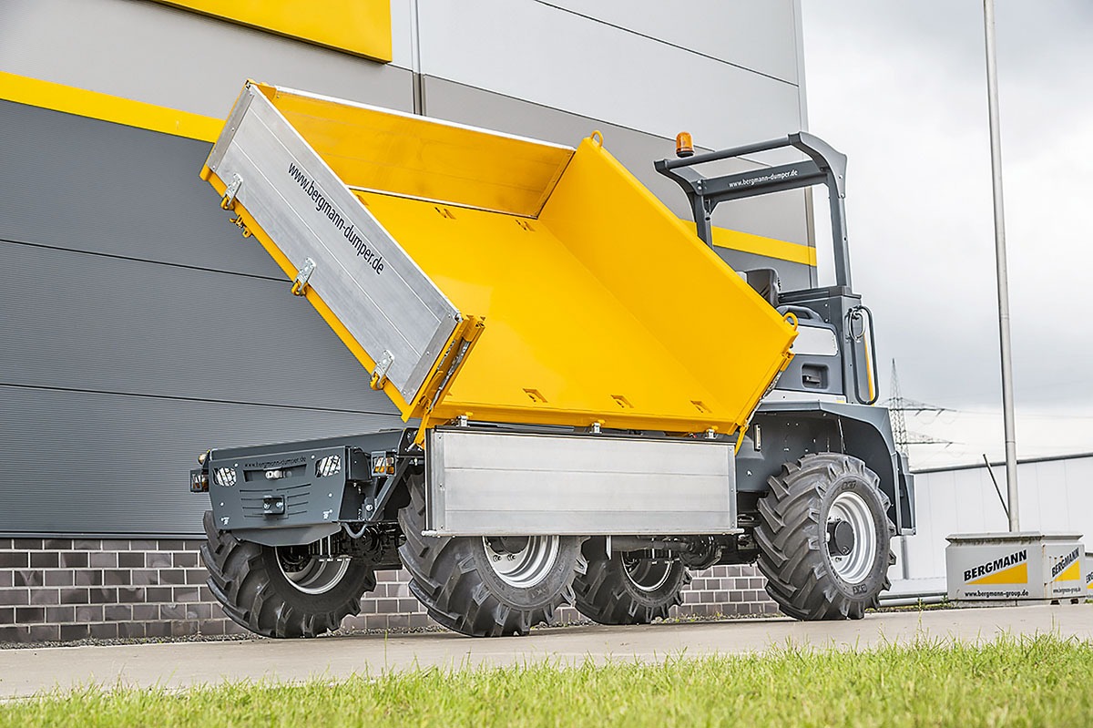 Drei-Seiten-Kipppritsche Kompaktdumper C807s