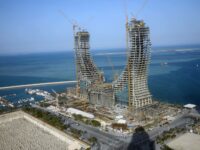 Katara Towers als architektonisches Wahrzeichen zur Fußball-WM