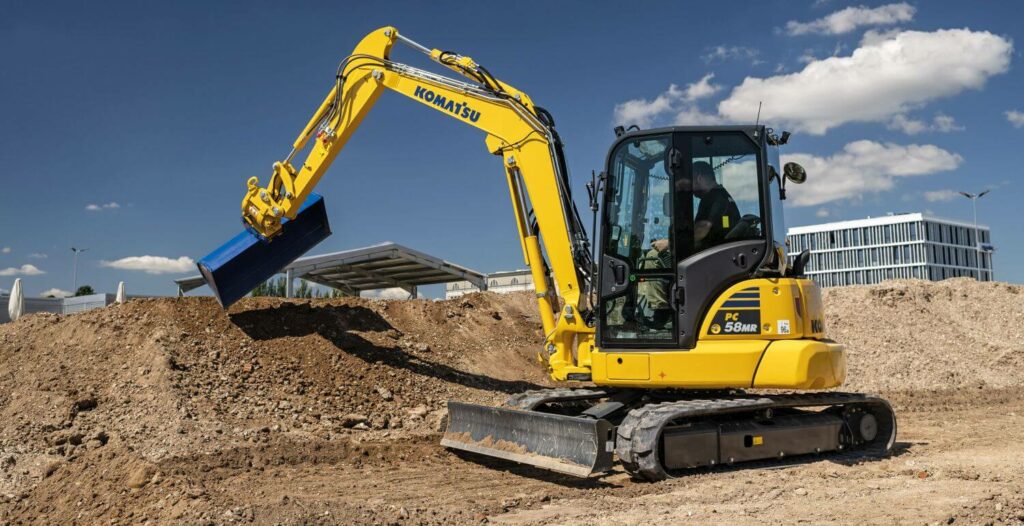 Komatsu Minibagger PC58MR-5E0