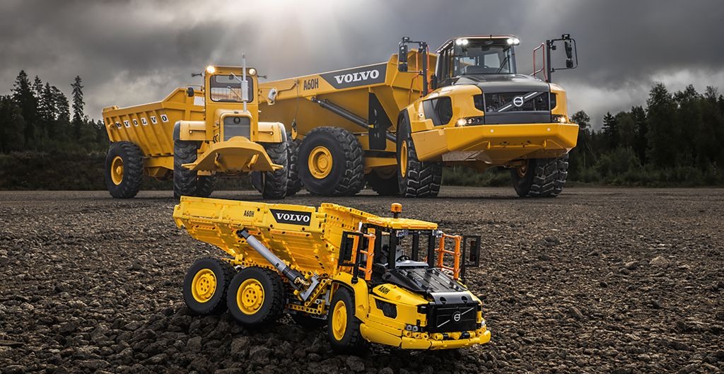 Volvo CE, Lego-Dumper