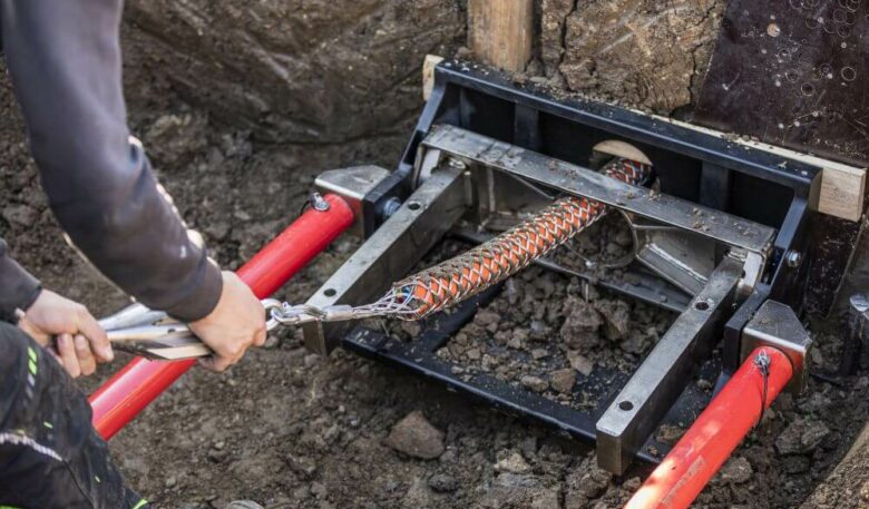 Leitung verlegen ohne Oberflächenbeschädigung