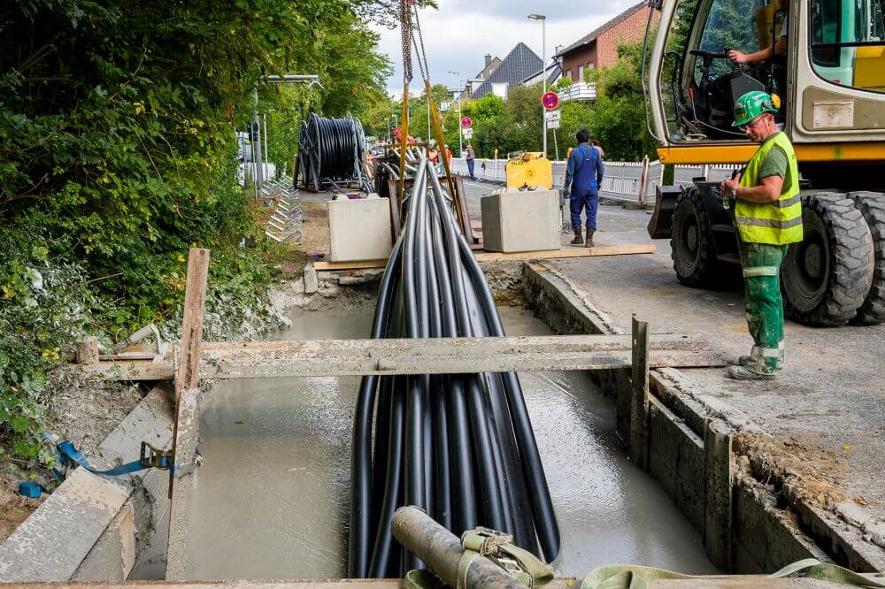 Rohrstränge zusammenschweißen Spühlbohrverfahren