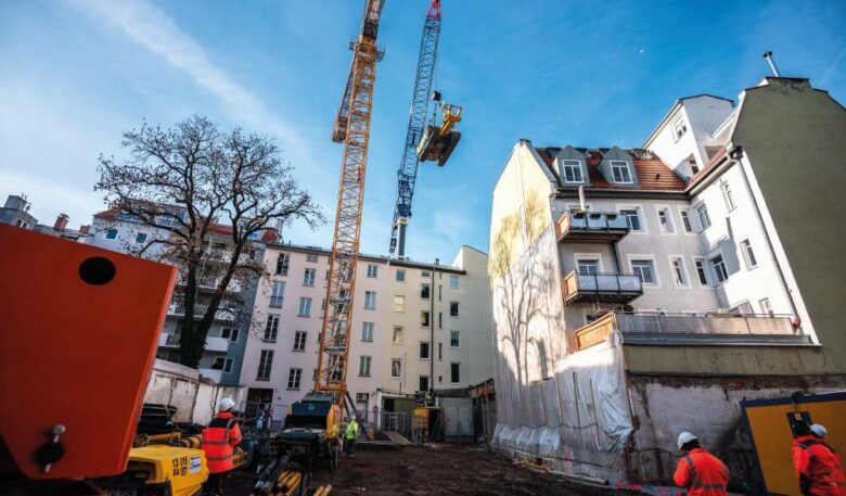 Vom Himmel hoch an die Baugrube