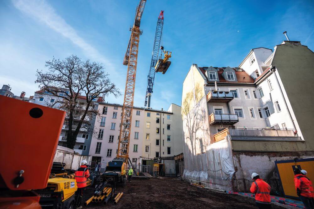 Bauer Spezialtiefbau München Glockenbachviertel