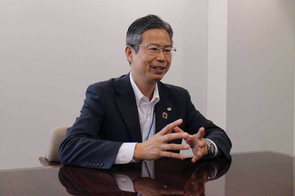 Takaharu Ikeda, Präsident und Vorstandsvorsitzender von Hyundai Construction Machinery Europe