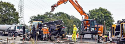 Mobilbagger in ständiger Verfügbarkeit