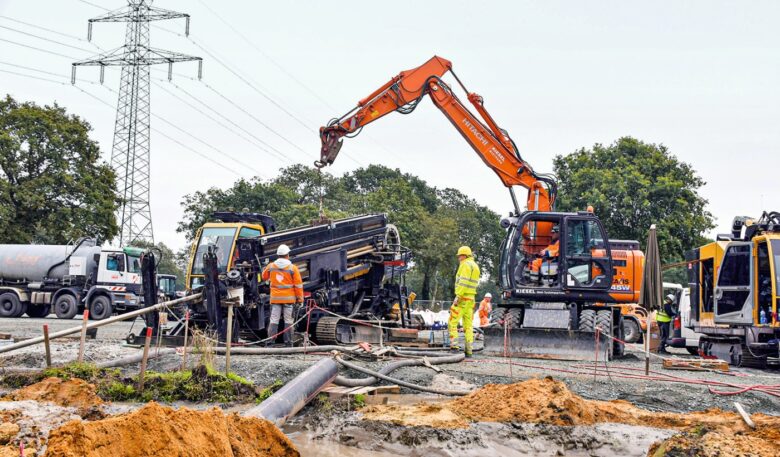 Mobilbagger in ständiger Verfügbarkeit