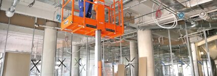 Sichere kleine Arbeitsbühnen
