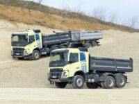 Volvo FMX 500 6×4-Kipper mit Meiller-Dreiseiten-Kipp-Pritsche